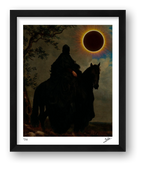 When the Sun Died — framed