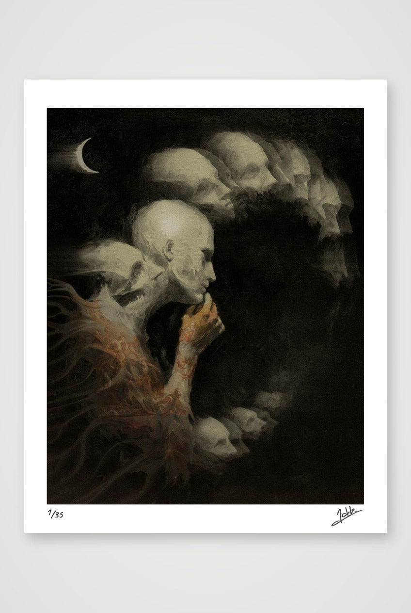The Shape Of Overthinking — 28×35cm, 11×14" Print only