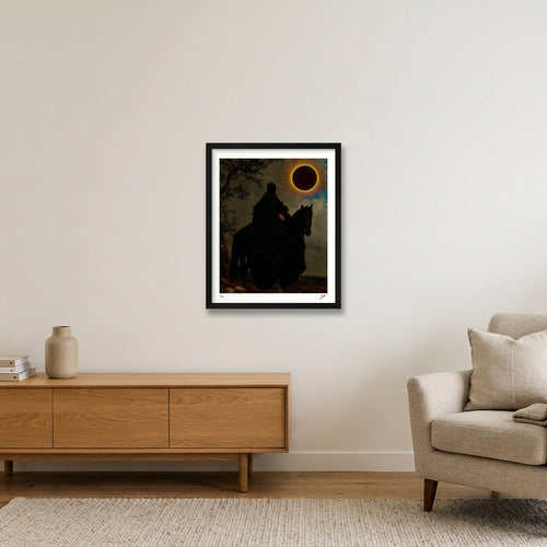When the Sun Died — 40×50cm, 16×20" Black Frame